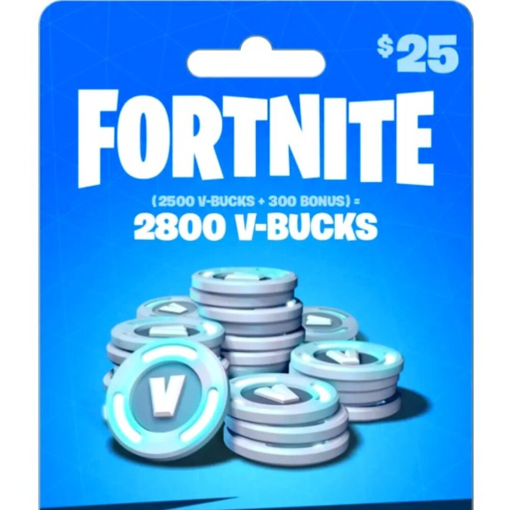 $25 Fortnite V-Bucks Gift Card Digital